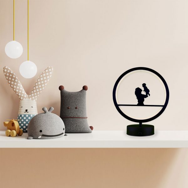 parbek anne ve bebek model masa lambası