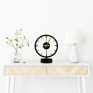 parbek saat model masa lambası